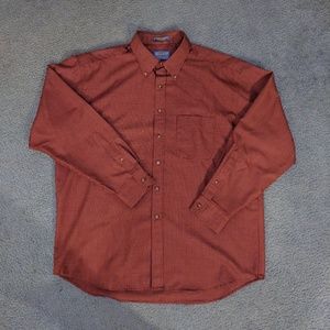 Sir Pendleton XL Red Button Down